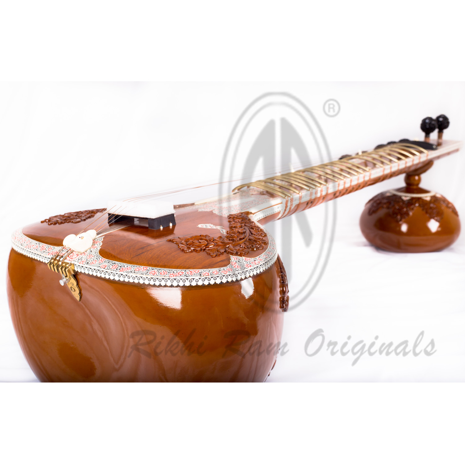 Teak Wood Pt. Ravi Shankar Style Sitar Pro