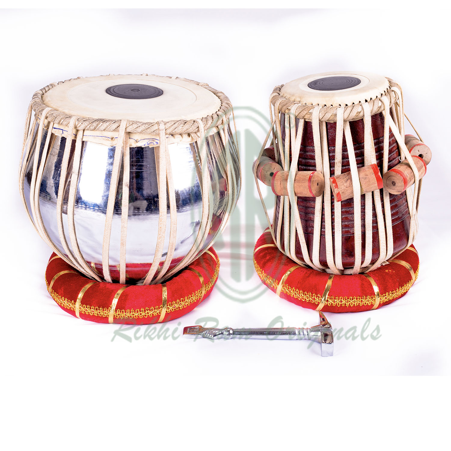 Brass Bayan Tabla - Artist Model