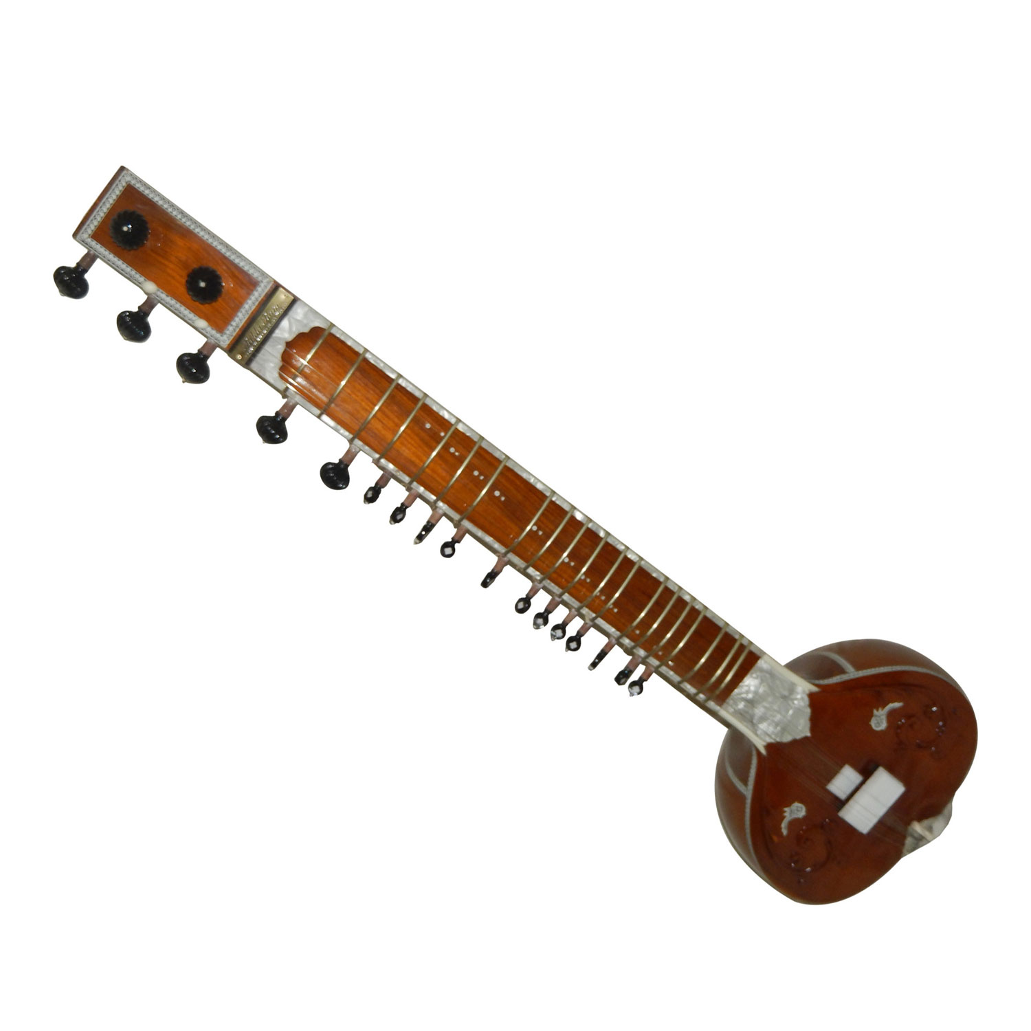 Teak Wood Ustad Vilayat Khan Style Sitar Pro