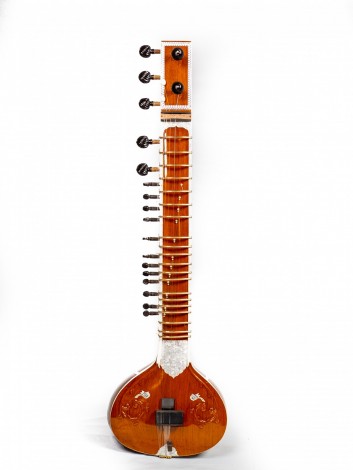 Teak Wood Ustad Vilayat Khan Style Sitar Pro